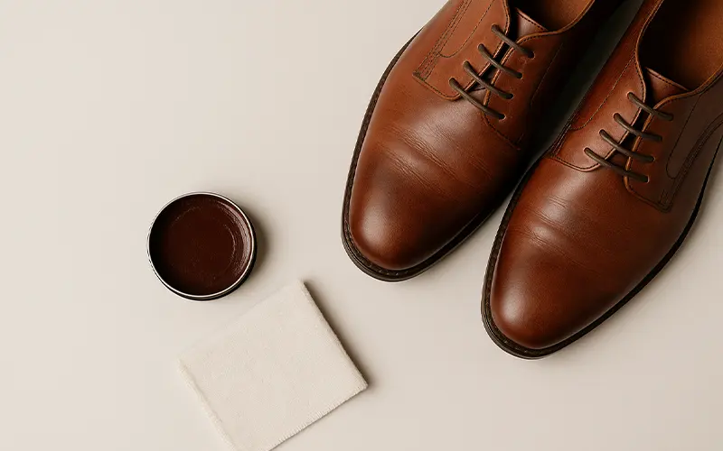 مراقبت از کیف و کفش چرم طبیعی