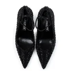 کفش زنانه مجلسی تمام نگین کد 1454 - Image 11